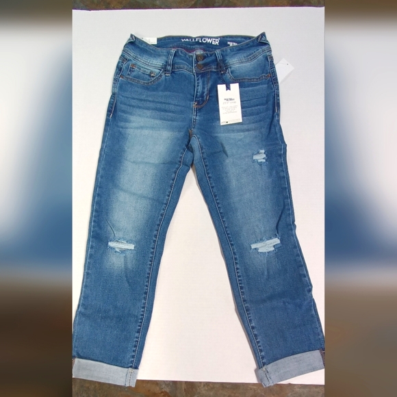 Wallflower Denim - Wallflower crop size 9